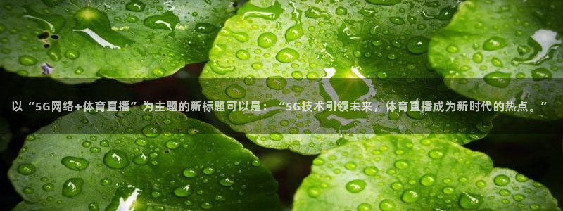柠檬体育直播网是哪个